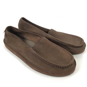 Rainbow Brown Loafers for Men